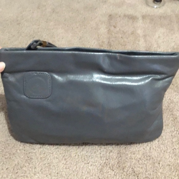 Vintage Small Grey Wristlet Purse - Picture 2 of 5